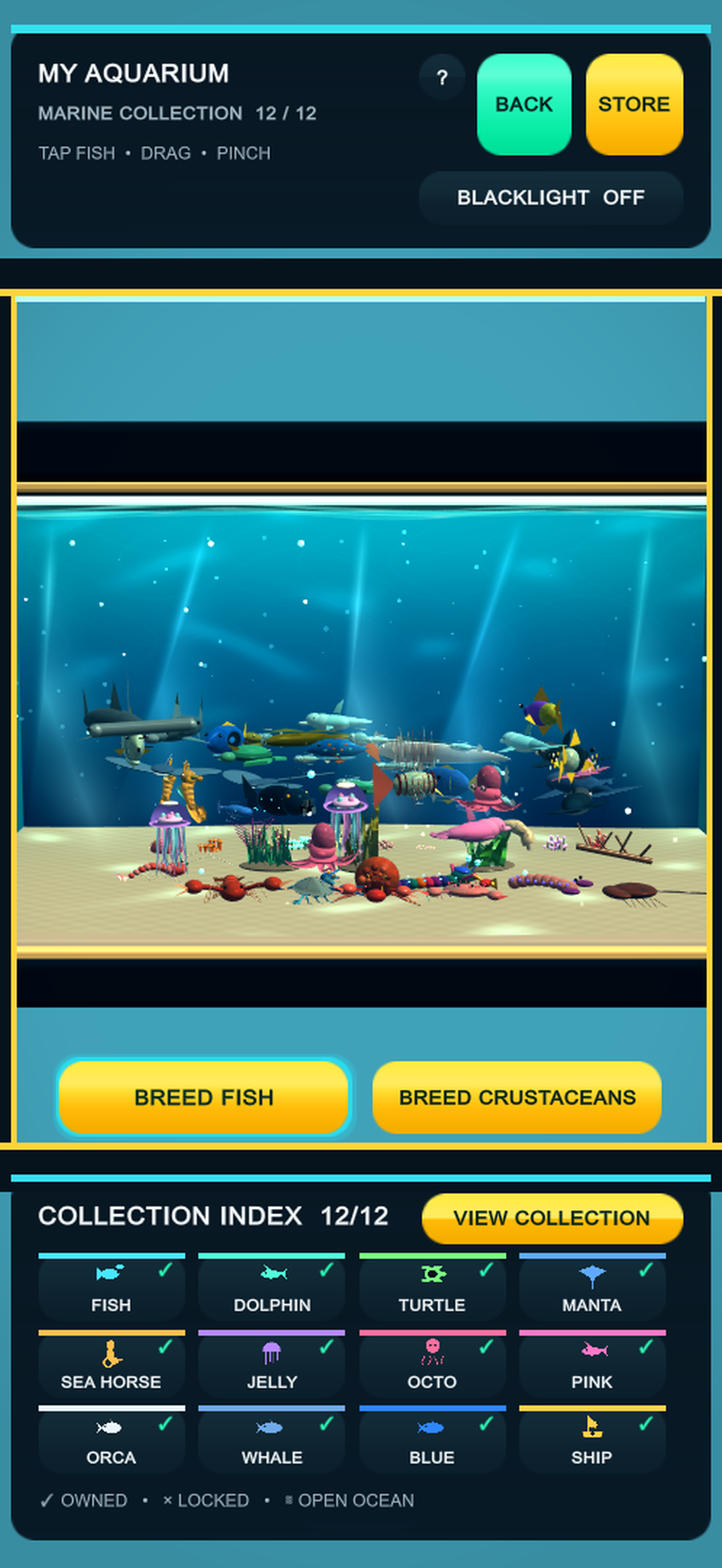 WBC aquarium