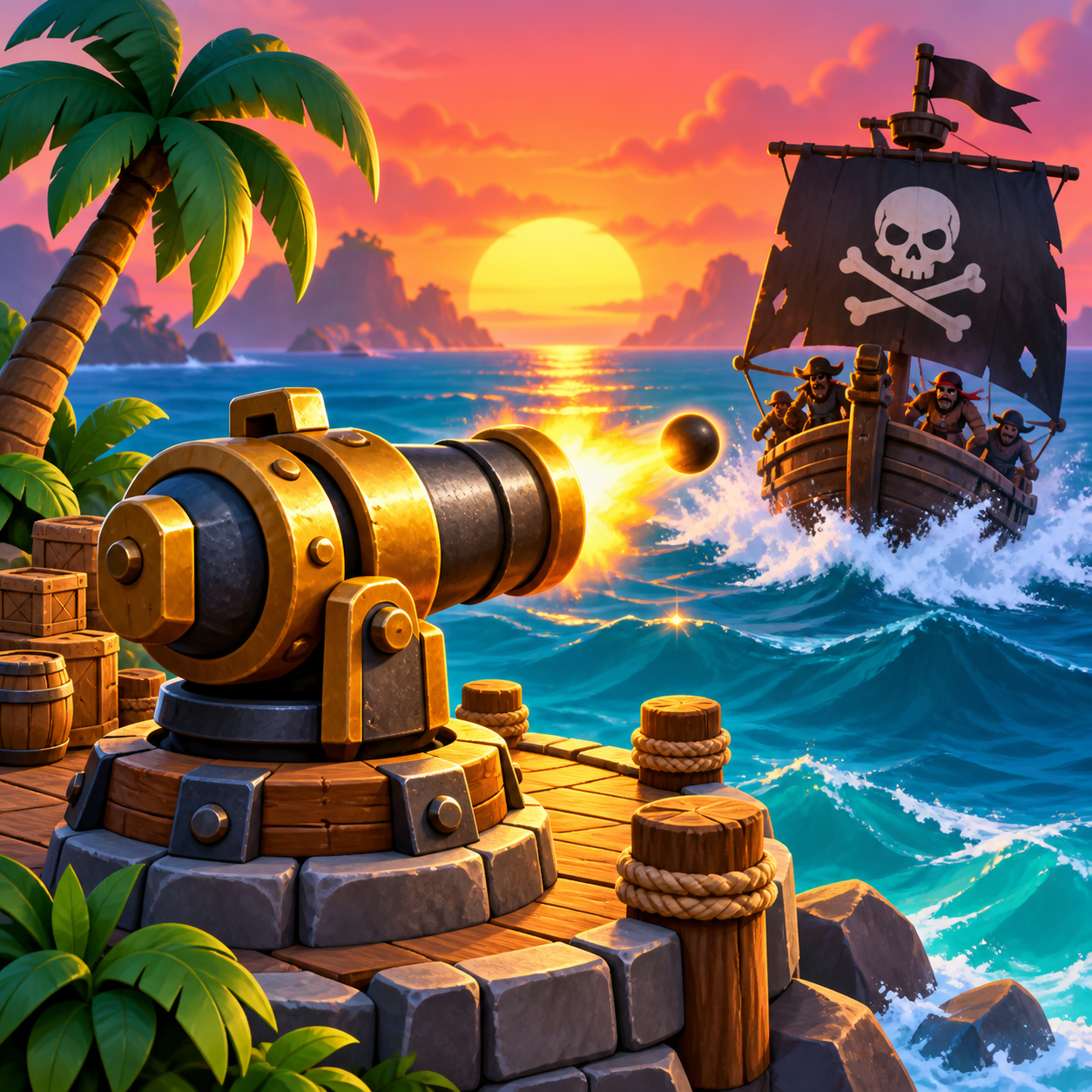 Dockside Defense game icon