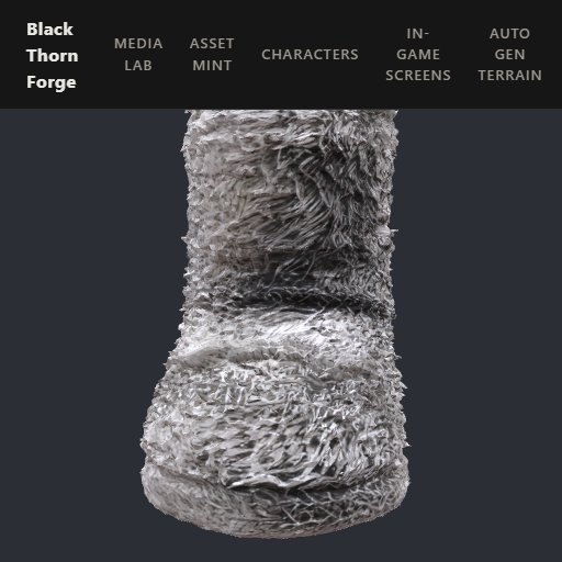 Wolf Boot preview from the Minus Zero item library