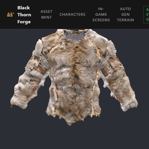 Hide Shirt preview from the Minus Zero item library