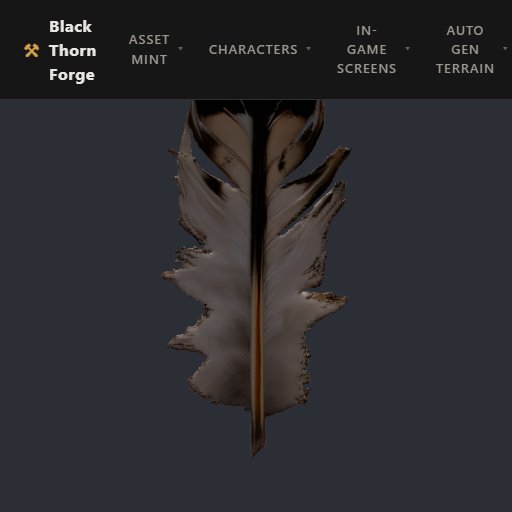 Bird Feather preview from the Minus Zero item library