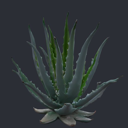 Aloe Vera preview from the Minus Zero item library