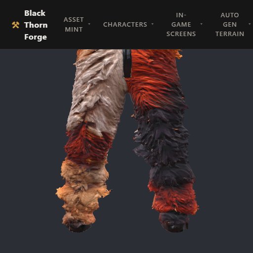 Hide Pants - Mix (composed) preview from the Minus Zero item library