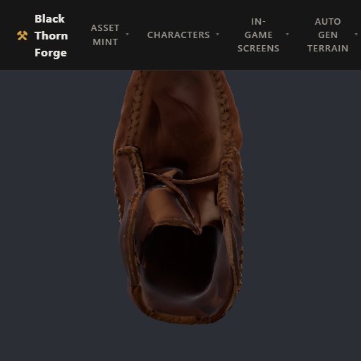 Hide Shoes preview from the Minus Zero item library